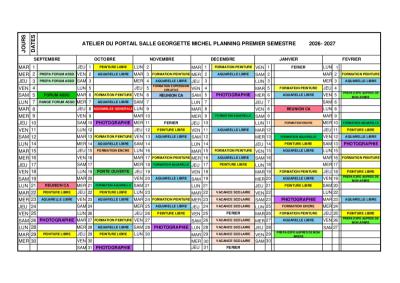 PREMIER SEMESTRE 2026